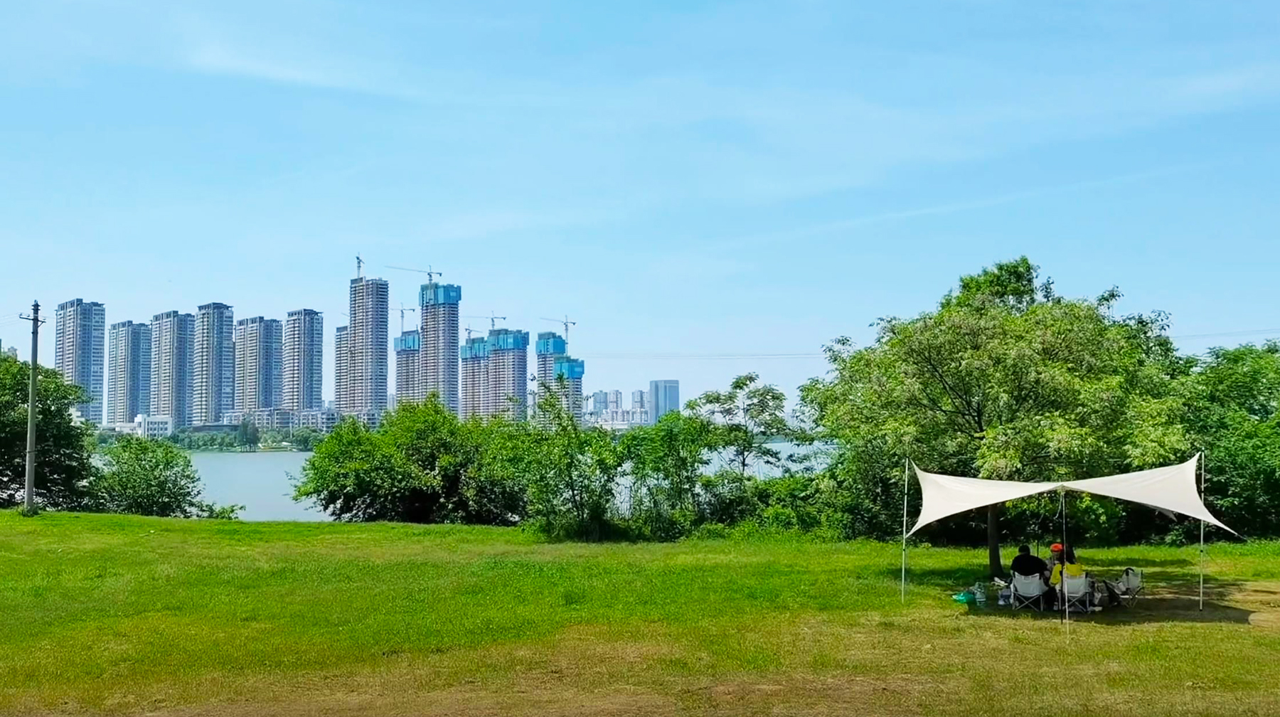 汤逊湖哪里适合露营,武汉汤逊湖露营烧烤地点推荐