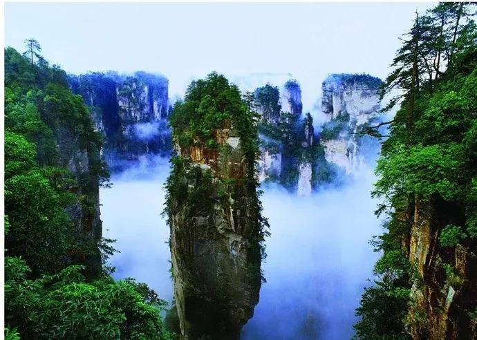 仙境张家界惊艳全世界,张家界的峰林峡谷仙境