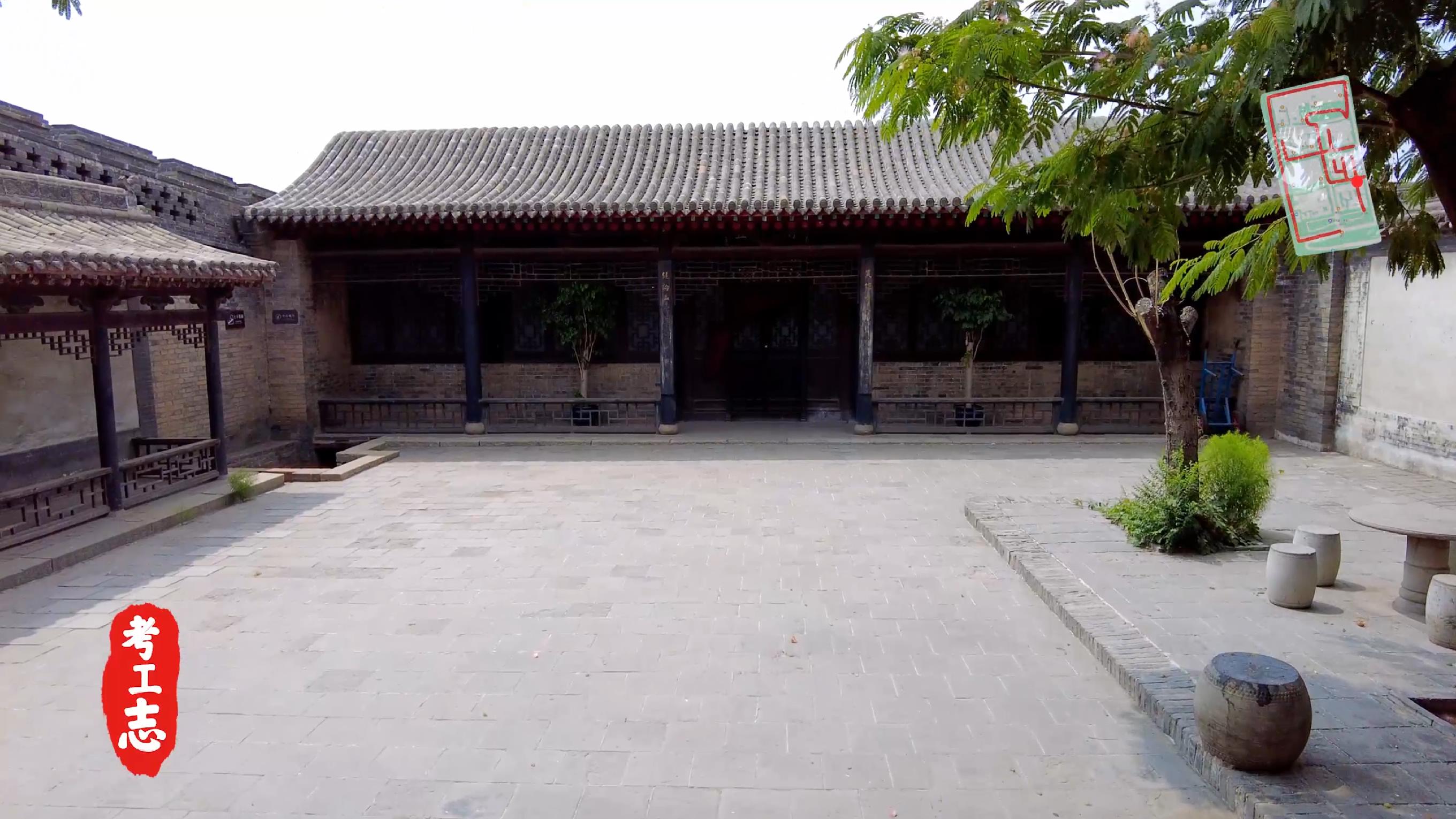 解读王家大院,王家大院从上往下看