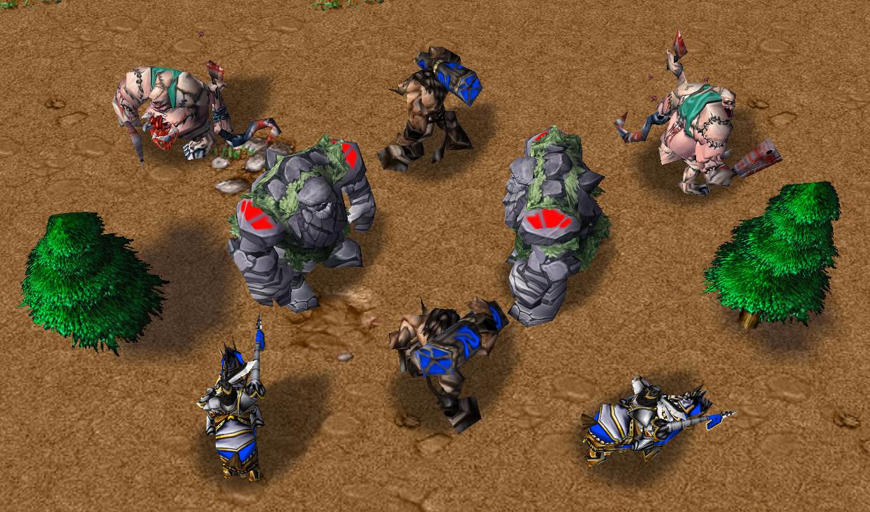 魔兽争霸3冰封王座山岭巨人流,魔兽争霸3有什么黑科技打法