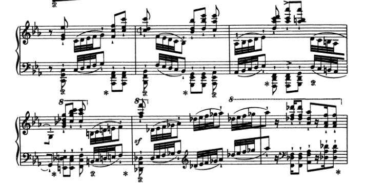 李斯特超技练习曲《狩猎》演奏以及情感融合的技巧