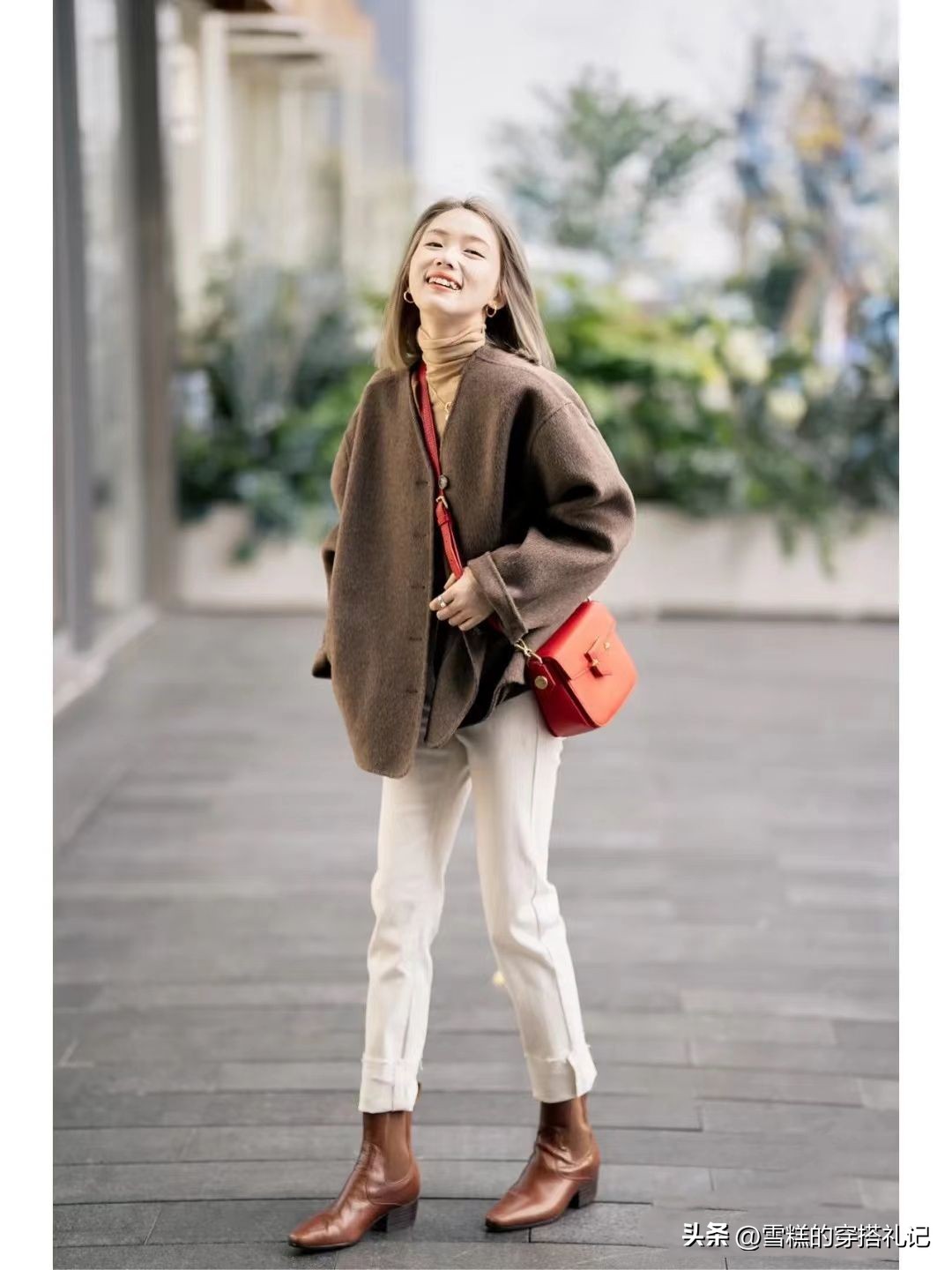 今年最流行短绒呢外套,今年好看外套毛茸茸