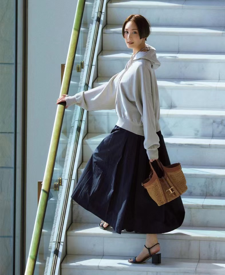 直筒裙和伞裙哪个有气质,伞裙连衣裙蓬蓬裙