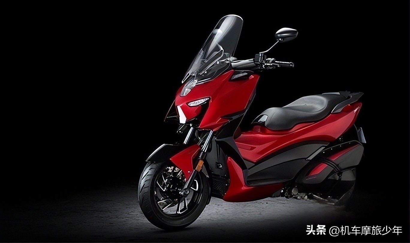 科幻踏板,升仕踏板310m蓝色最新款