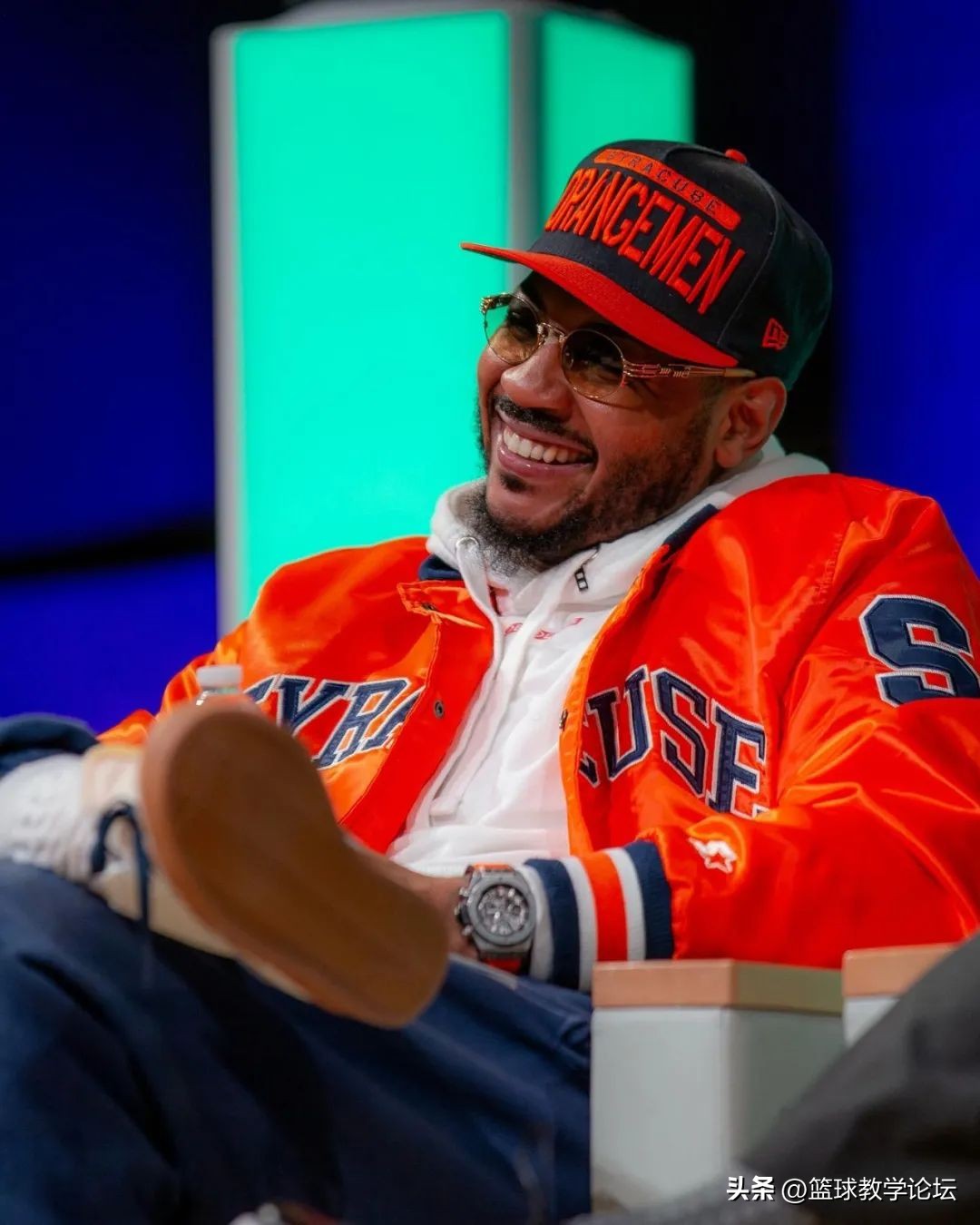 安东尼入选nba,只想打basketball