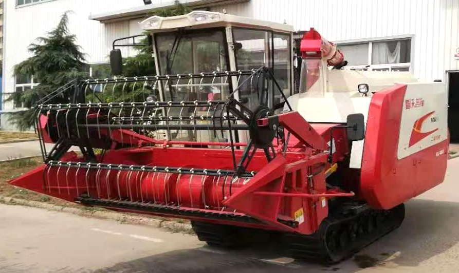 雷沃谷神水稻大型收割机,雷沃谷神收割机收水稻