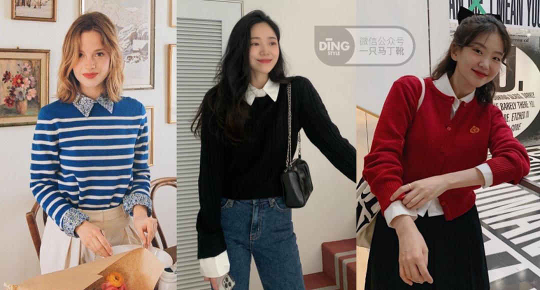 怎么穿都好看的穿衣公式！秋冬衬衫叠穿必看