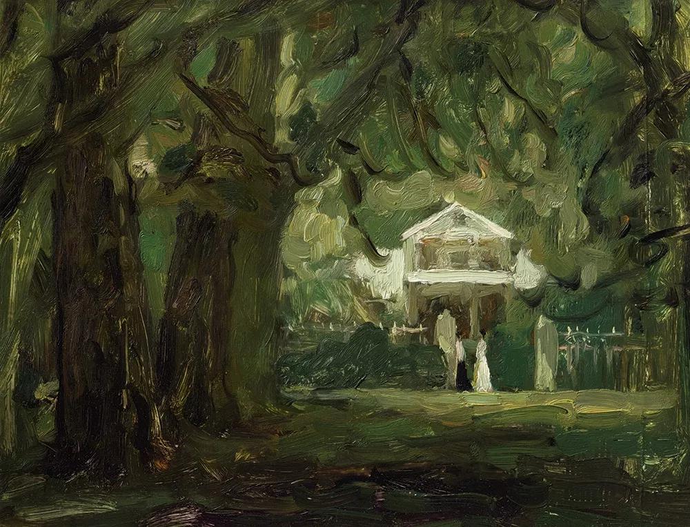 何多苓俄罗斯写生油画,何多苓油画2007