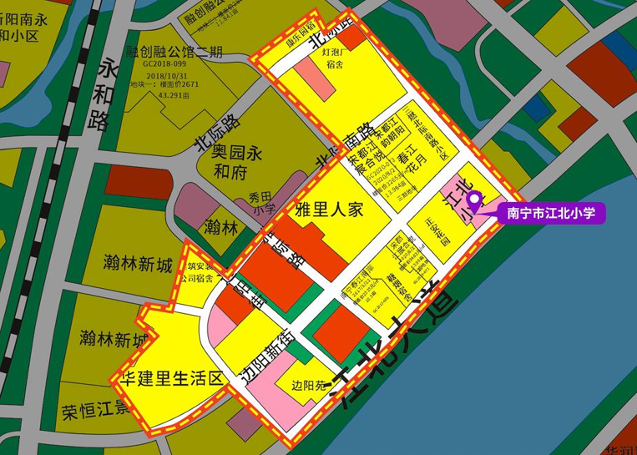 西乡塘区小学地段划分,2021西乡塘区小学划分