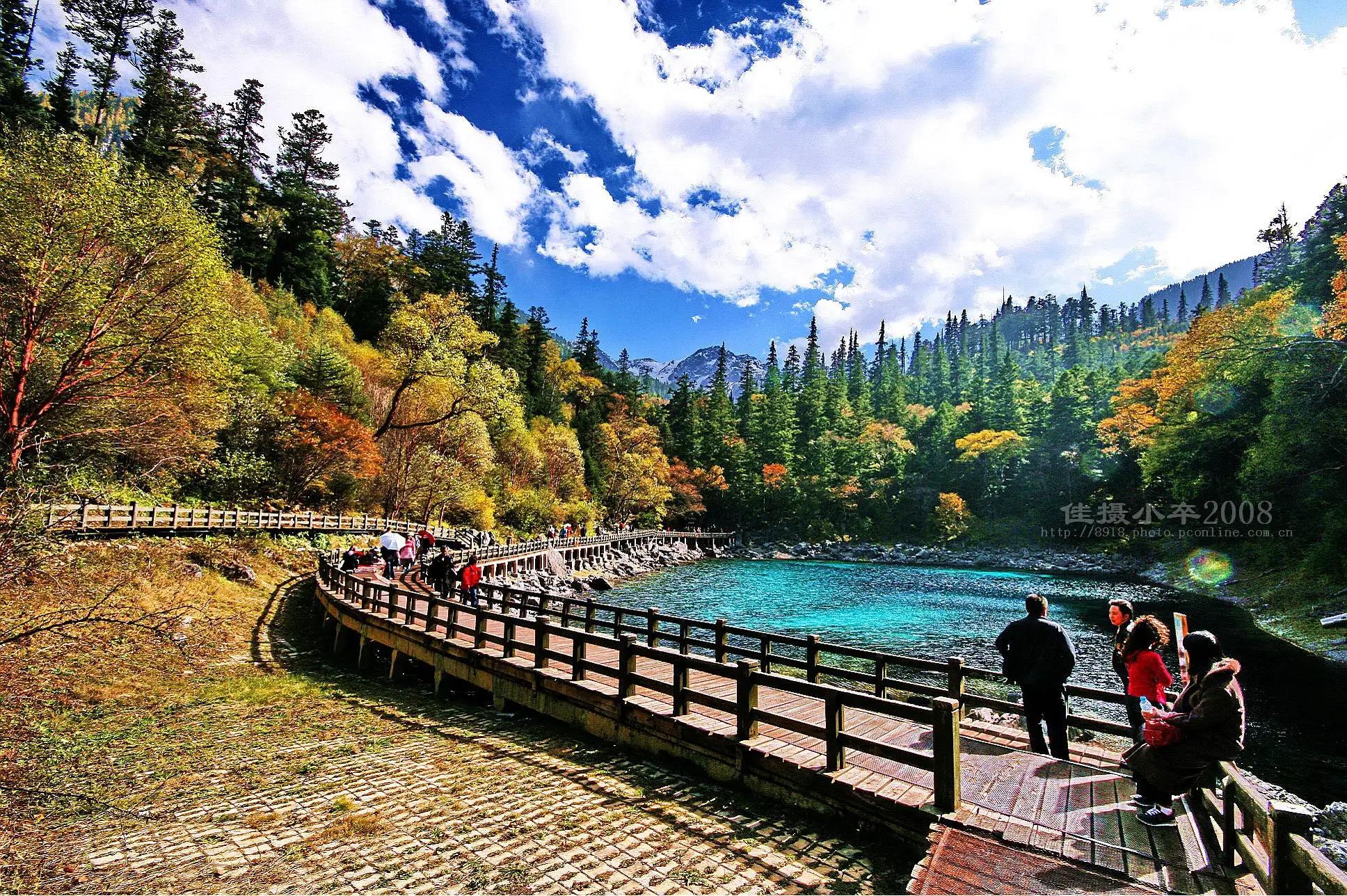 人间仙境九寨沟图片,人间仙境九寨风景图片