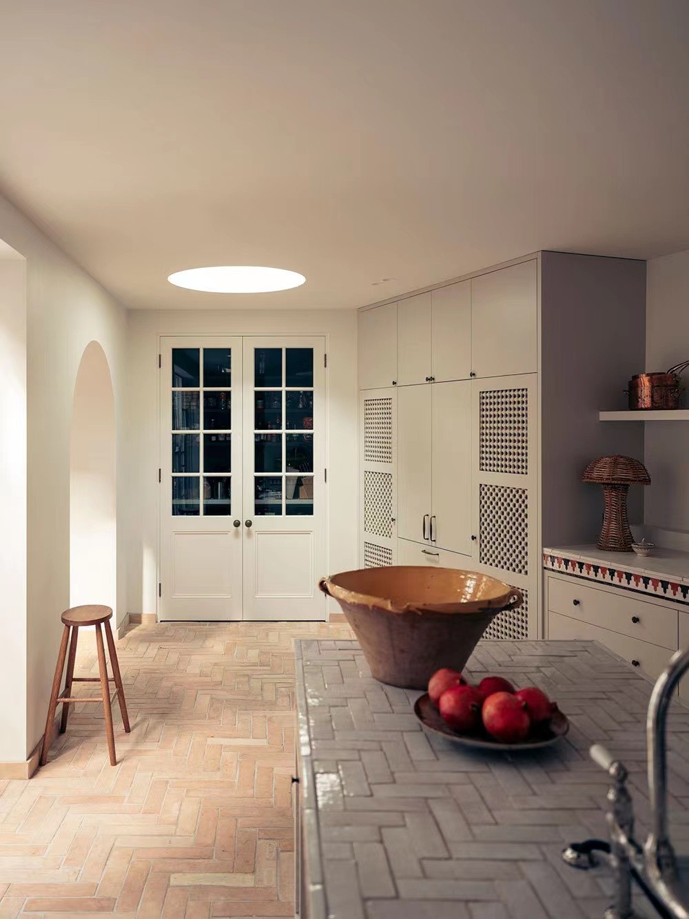 简约地中海风卧室,160平浪漫法式风住宅优雅范十足