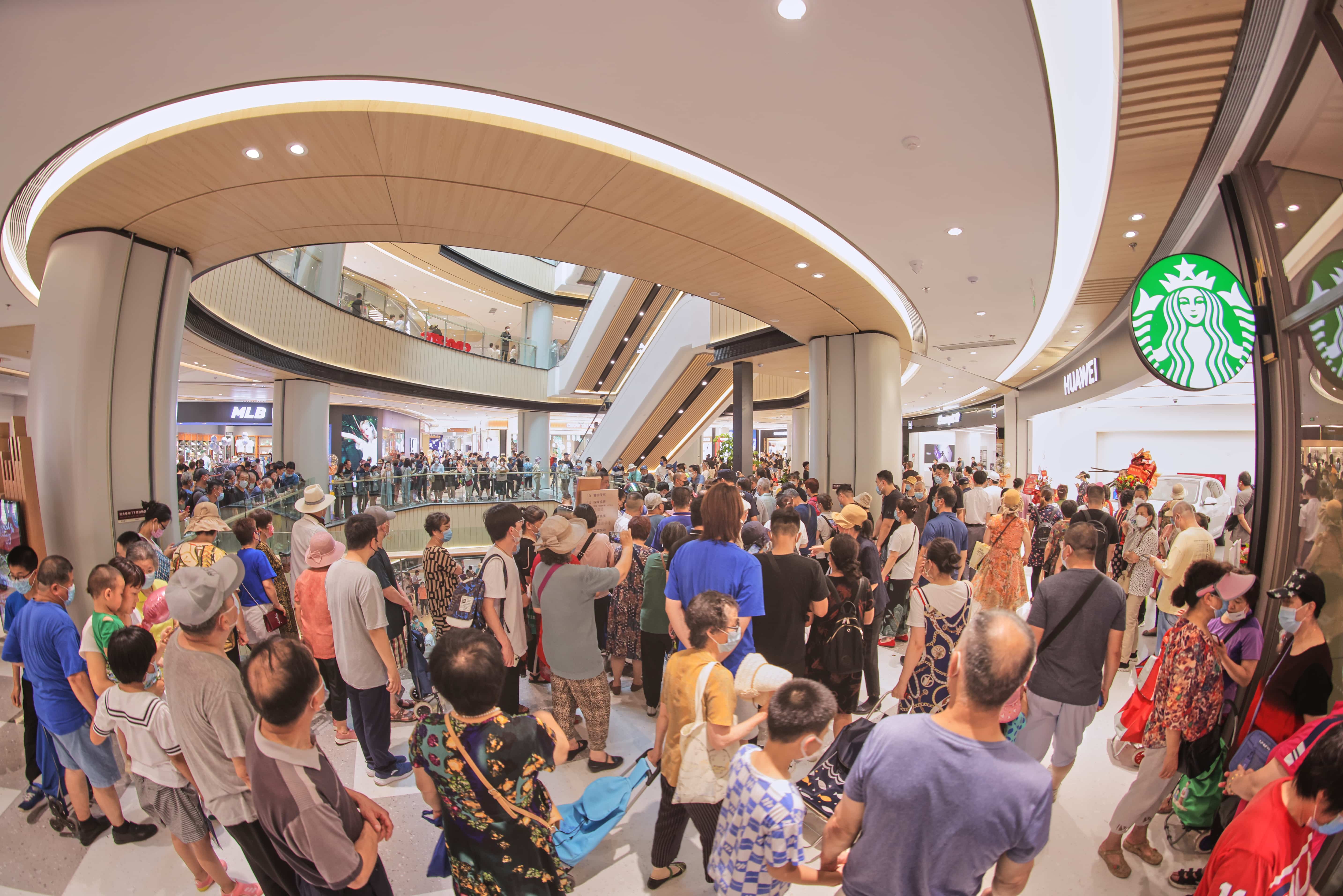 三天客流40万人销售超2368万丽达茂开业带火浮山后商圈