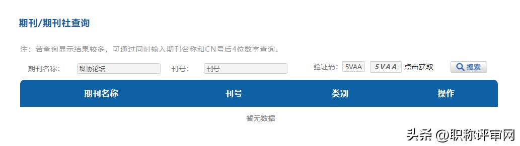 科协论坛期刊是正规刊物吗,科协论坛属于哪类期刊