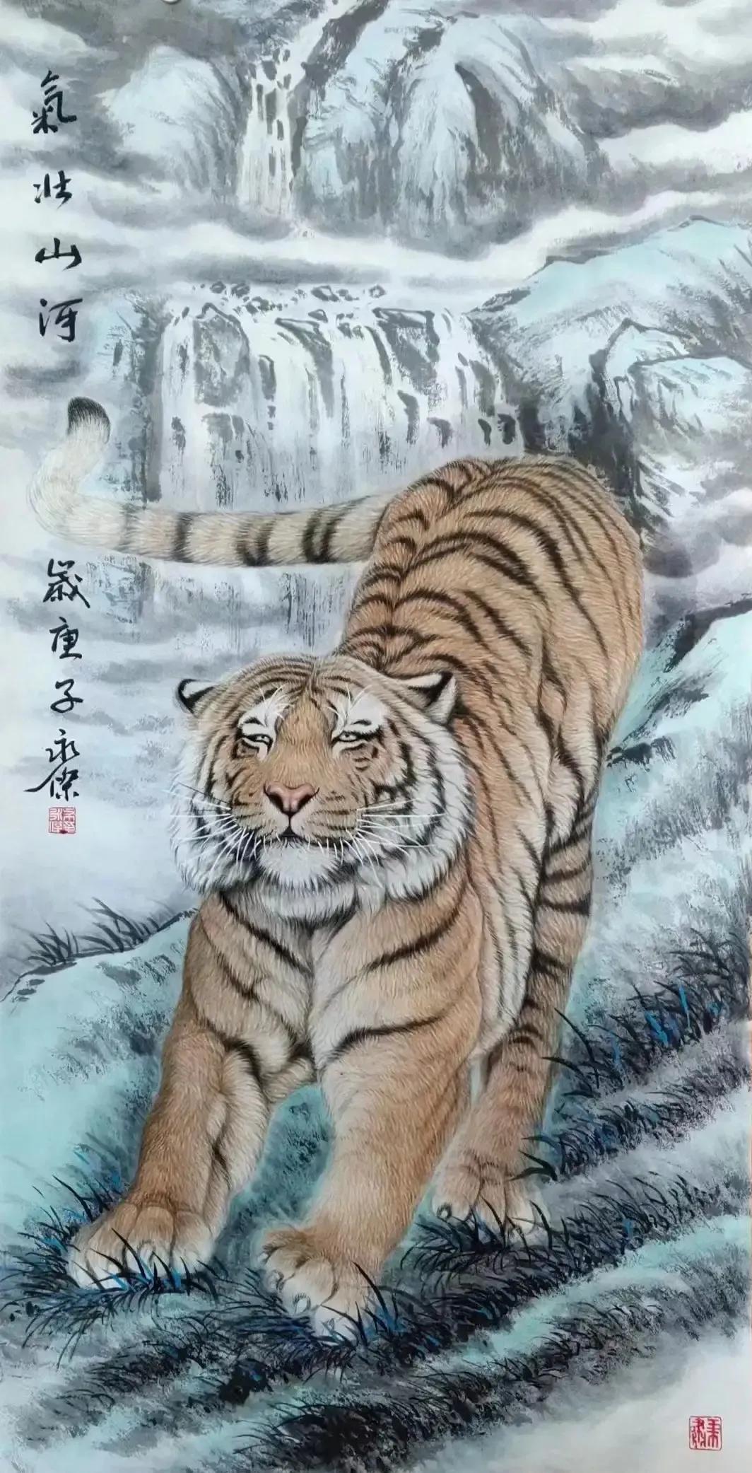 猛虎潜深山长啸自成风出自哪里,猛虎潜深山长啸自生风打一生肖