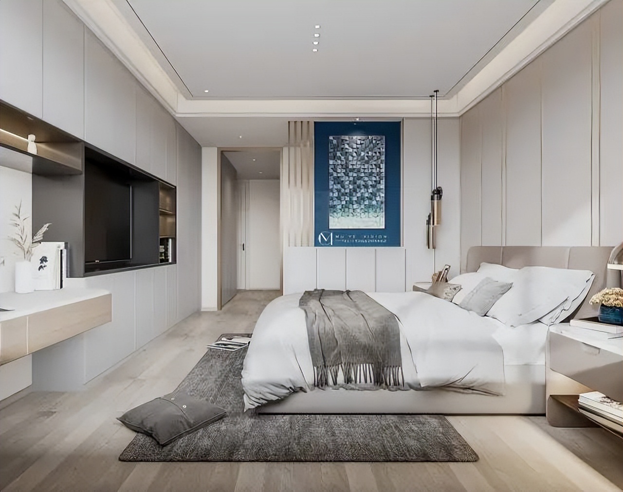 优嘉亿美电视柜这样装，客厅颜值瞬间提升100倍