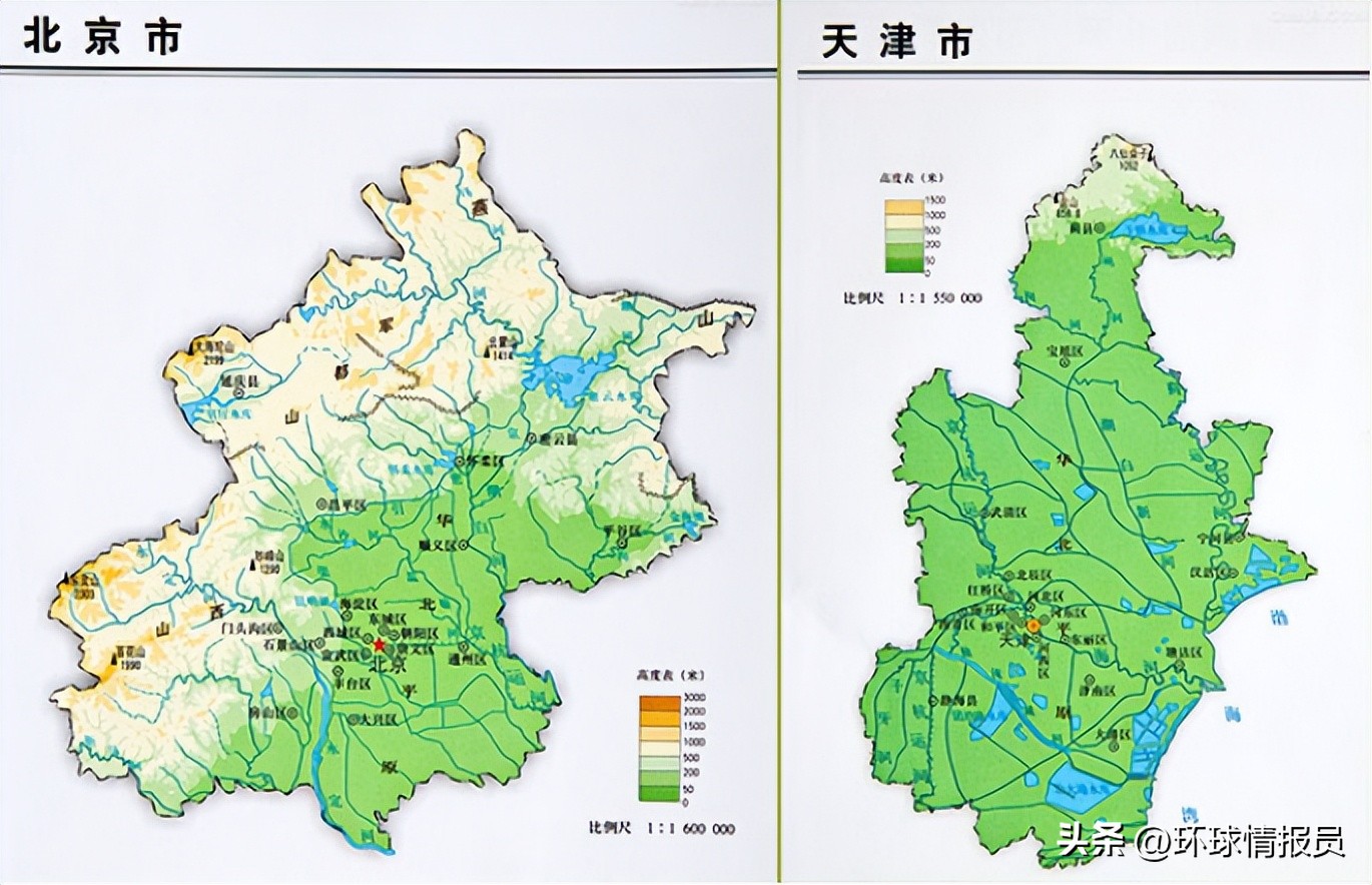 北京和天津中间的飞地,河北省在天津的飞地