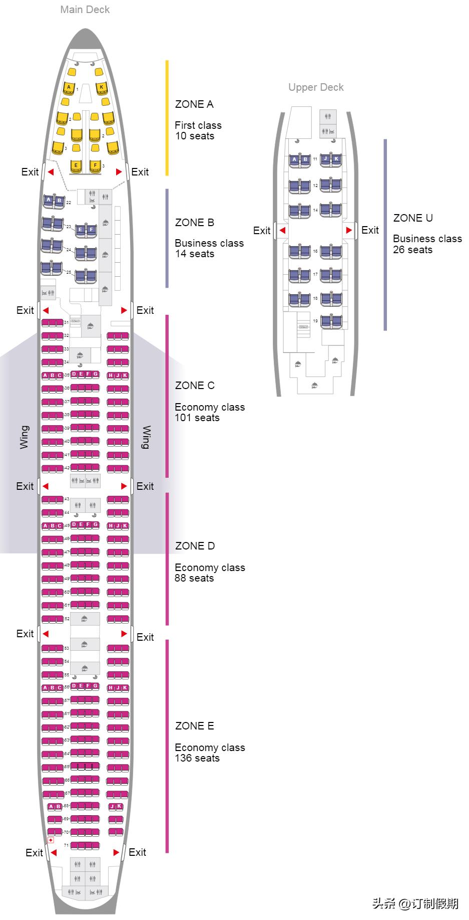 泰国航空所有飞机型号,泰国航空公司国内航线