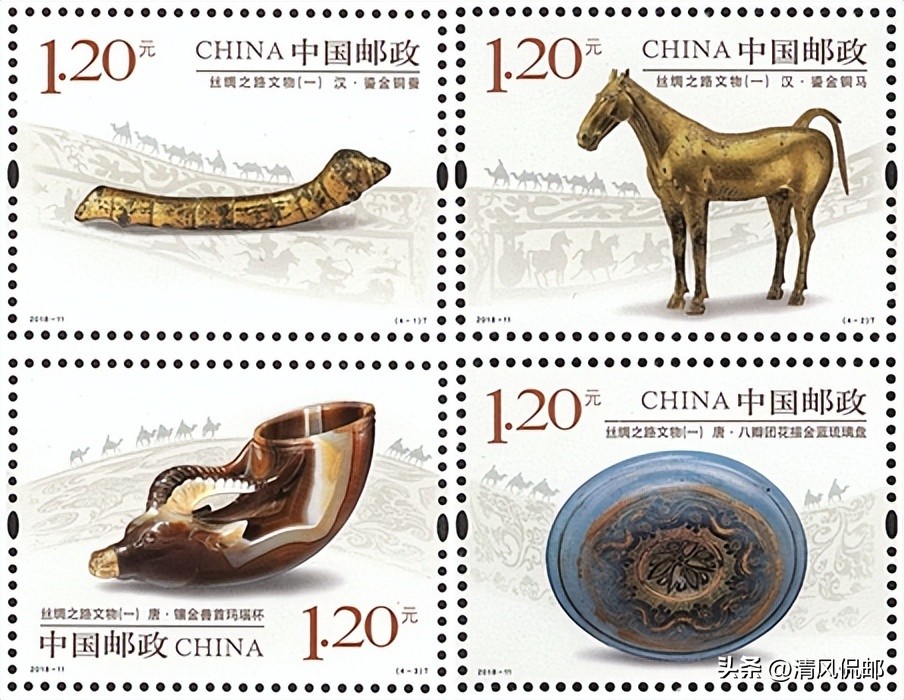 丝绸之路邮票讲解,邮票收藏版丝绸之路