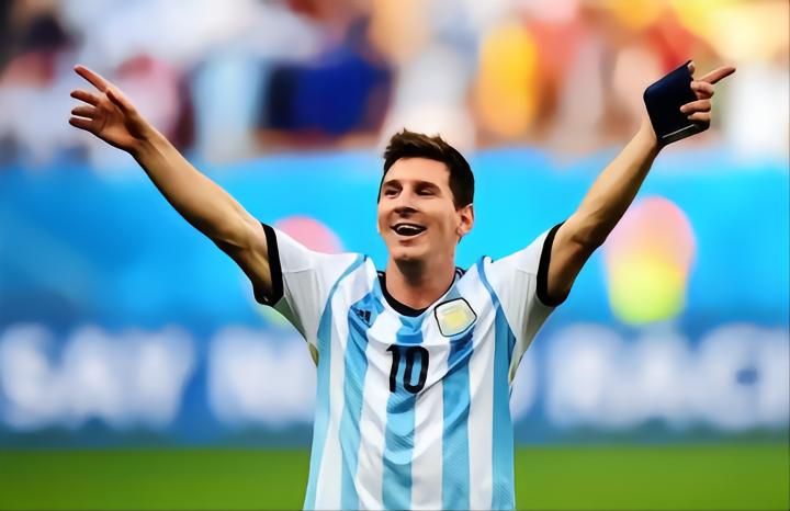 梅西凭一己之力拉高了球王的门槛,梅西当之无愧的新一代球王