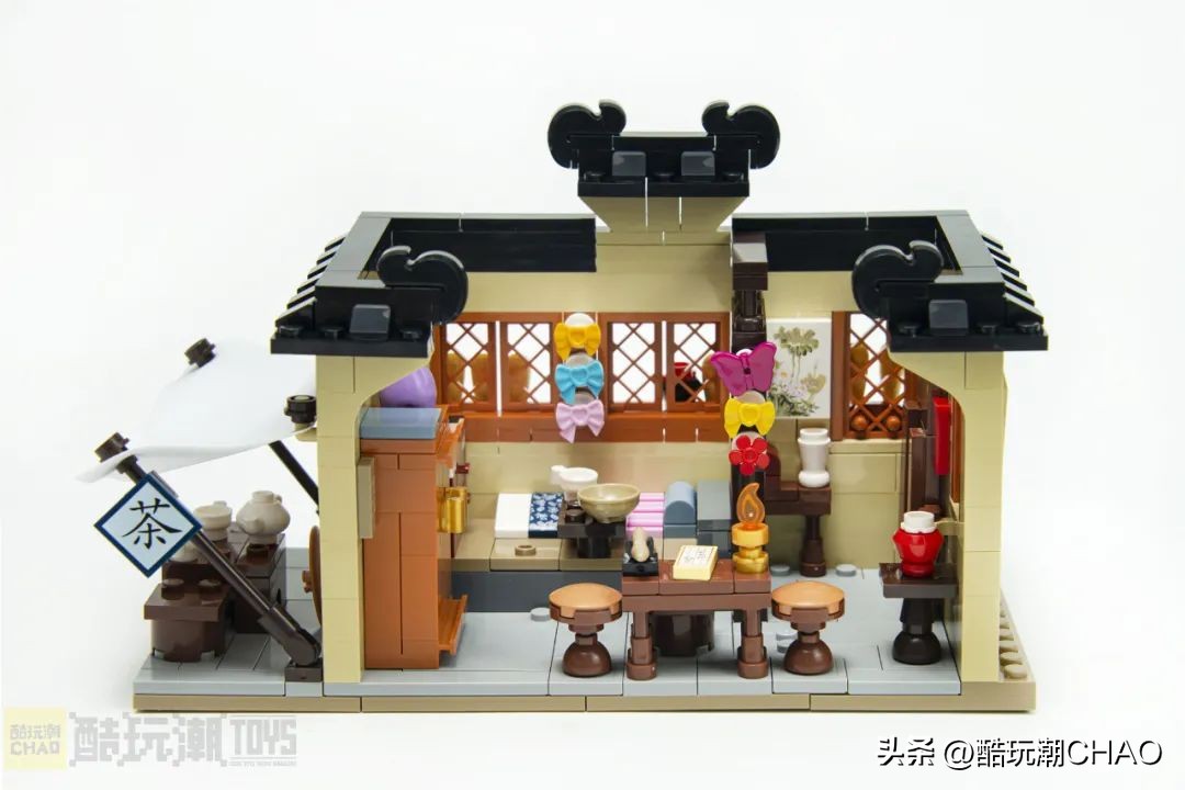 让江湖回忆再次重现掌心—拼奇积木86221同福客栈后院开箱评测