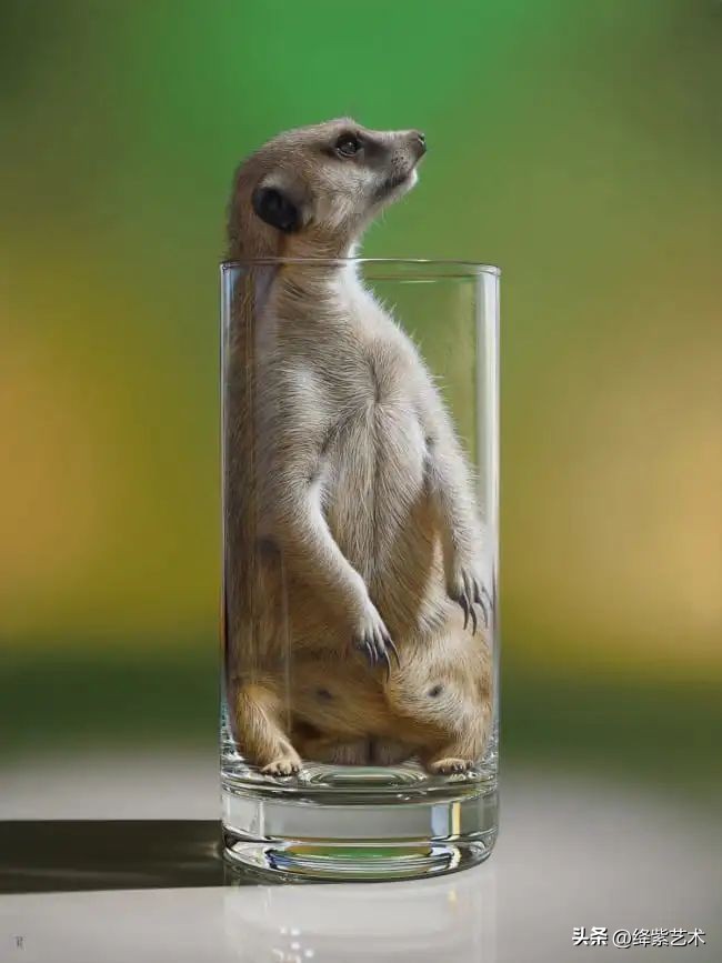 古典油画与超写实油画的对比解析,50—60年代流行超写实油画