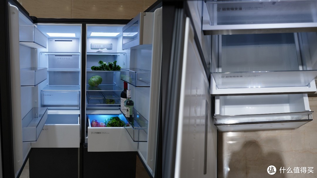 变温三门冰箱,三档变温对开冰箱