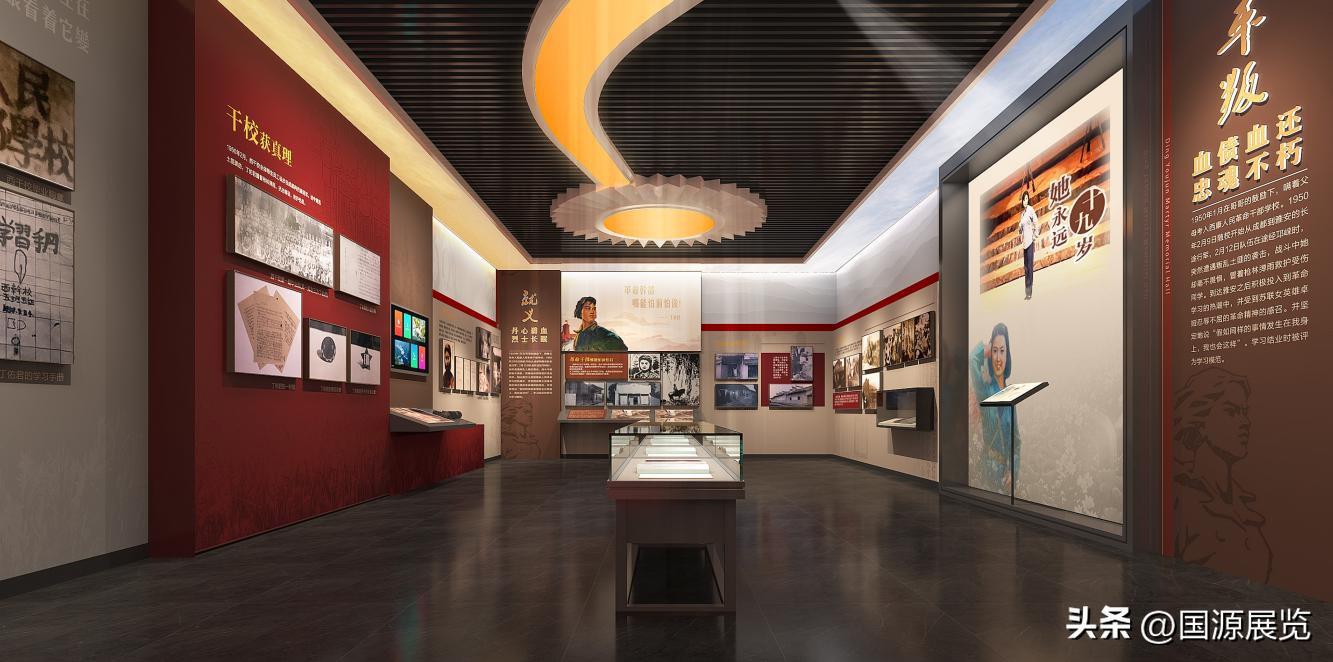 国博展馆设计平面图,展览展厅布局设计