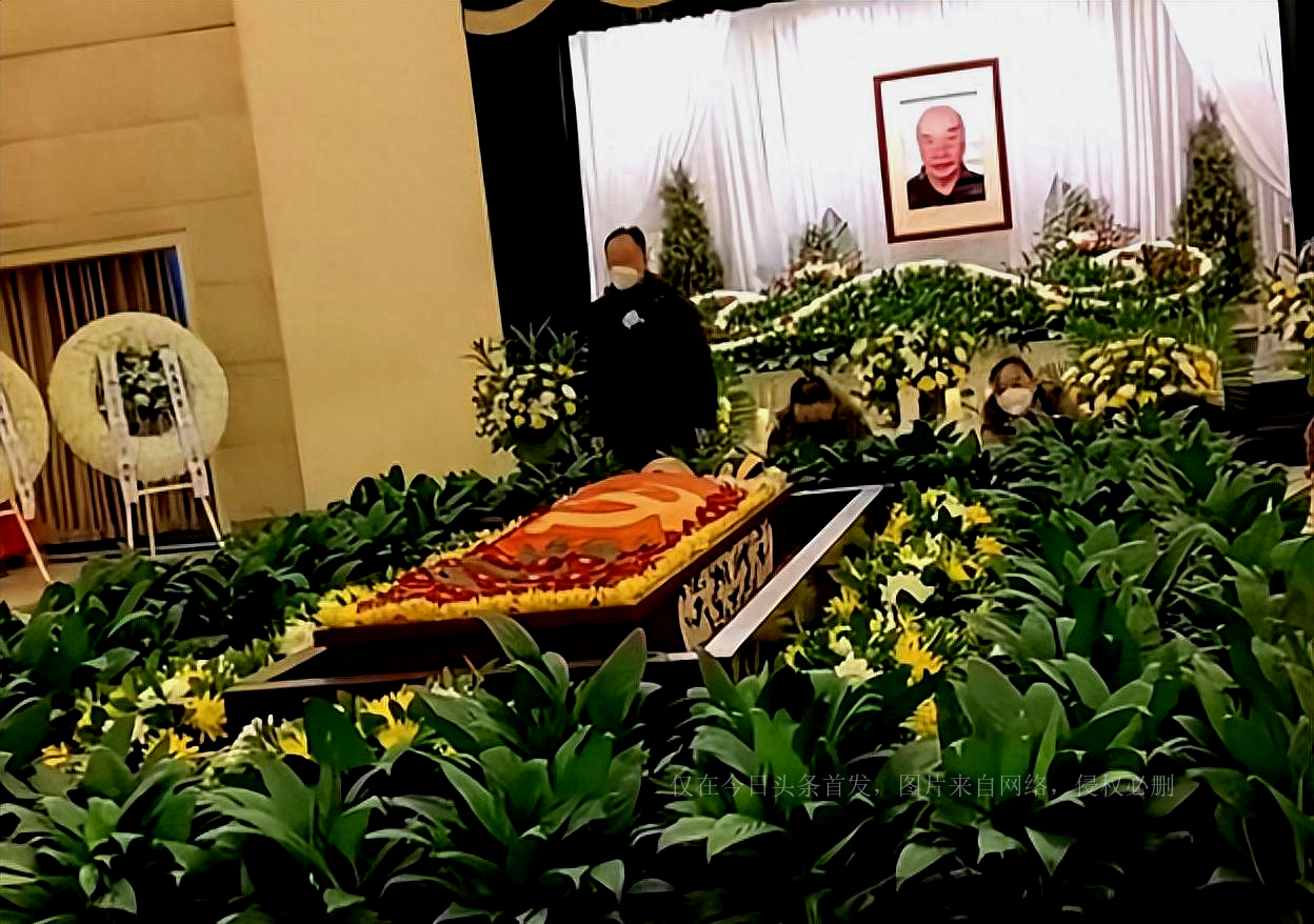 于海去世葬礼,于海遗体告别现场