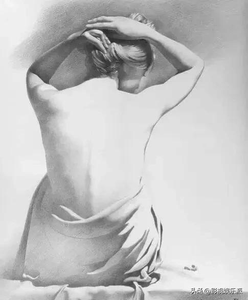 女人素描艺术作品欣赏,超漂亮女性素描画法