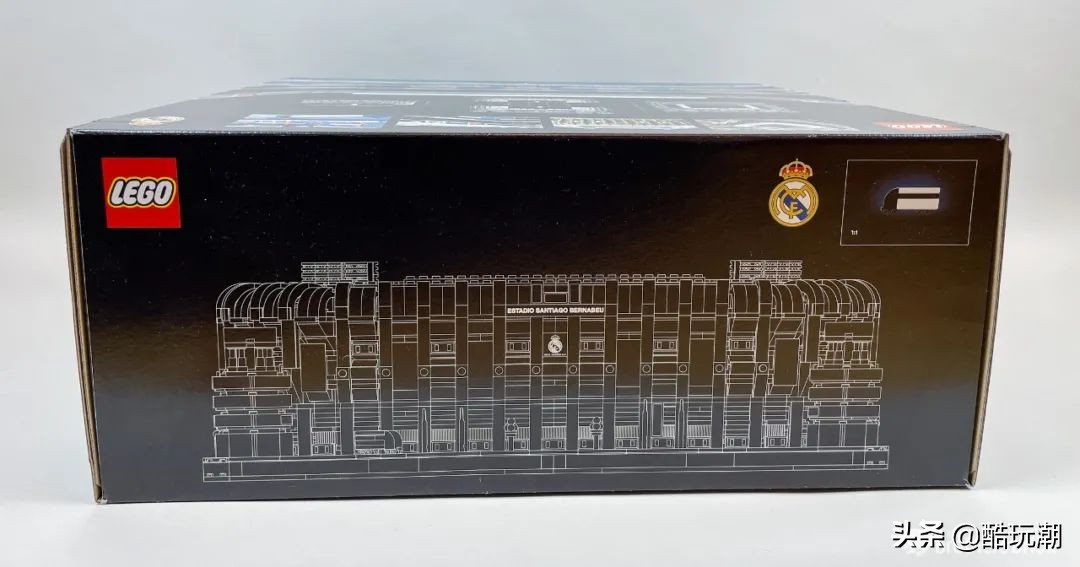 乐高10284诺坎普球场开箱,乐高皇家马德里球场