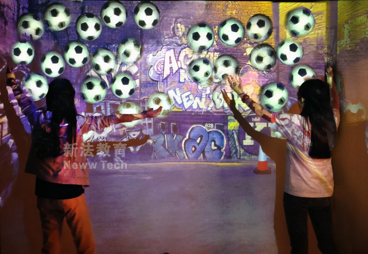 投影教室与交互一体式教室,全息投影墙面互动