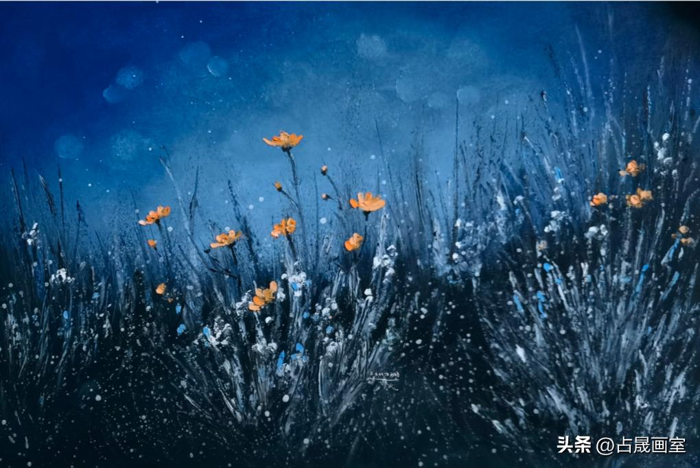 油画棒教程风景日系,油画棒教程高尔乐