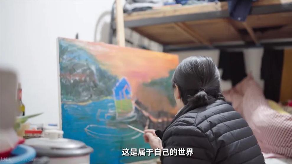 57岁北漂阿姨：白天保洁晚上画家，她的艺术之路感动万千人！