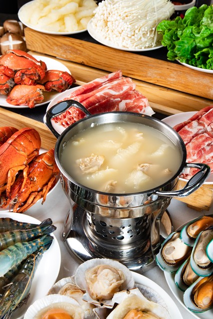 郑州蟹鲍甲火锅店,郑州百年老妈火锅店