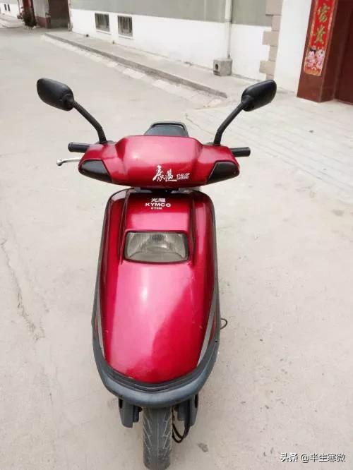 30年前的踏板摩托车,巅峰摩托大踏板