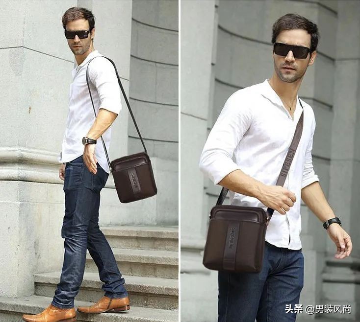 大容量包包高级感简单大方搭配,夏季型男必备的6款包包搭配指南