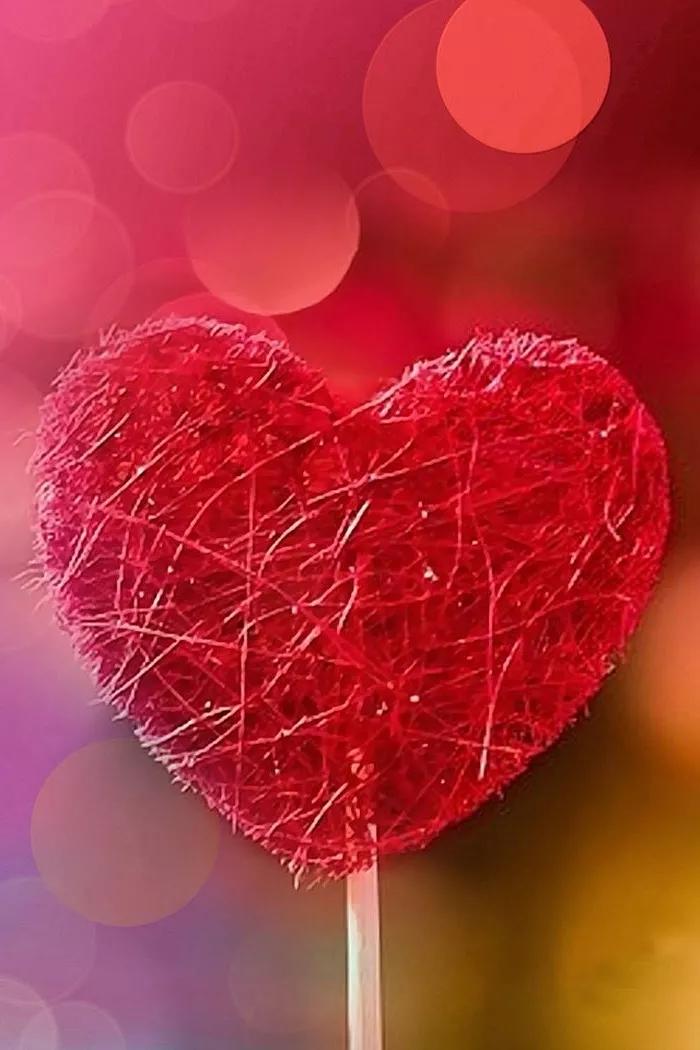 唯美心形素材视频,唯美心形的图片