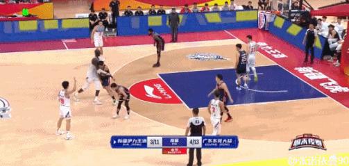 阿联为广东拼下最后的努力,阿联4强战广东队