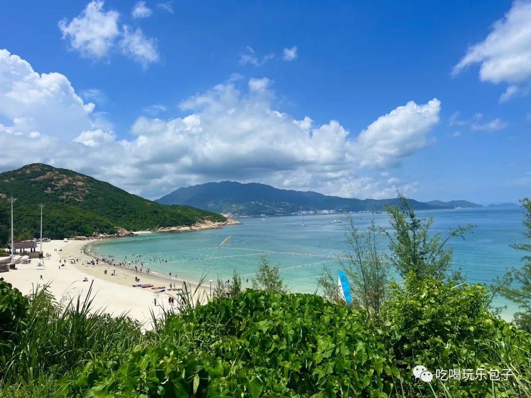 深圳桔钓沙打卡最美沙滩,满足你对大海的一切向往