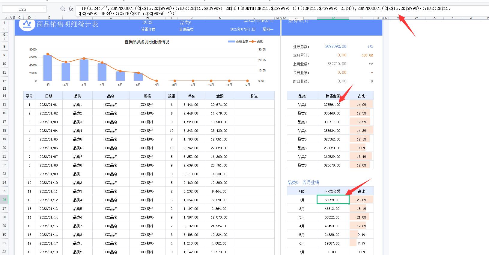 excel制作带编号销售明细表,excel销售明细表怎么用数据透视表