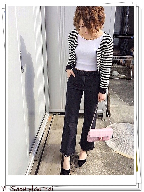 横条纹怎样穿显瘦,横条纹不显胖怎么穿