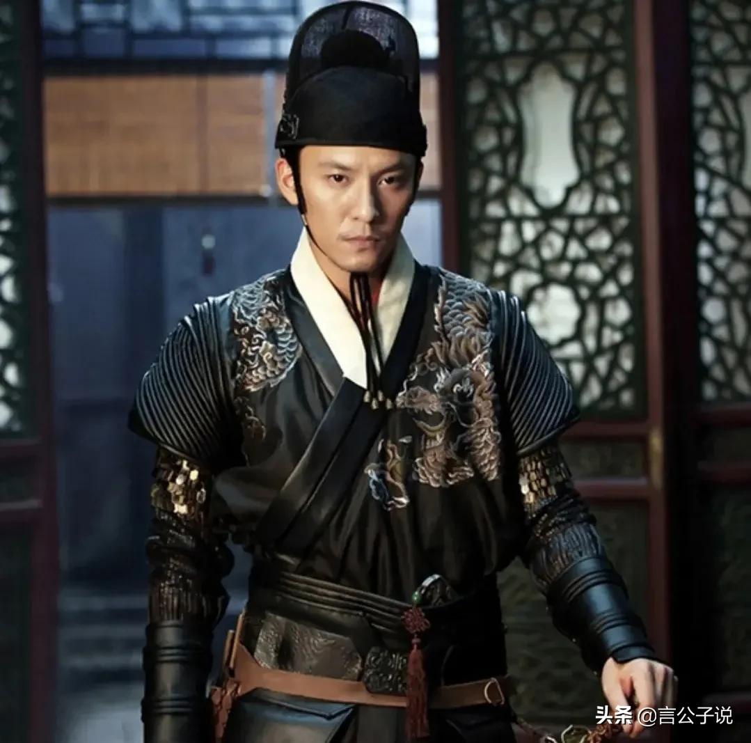 穿飞鱼服最好看的男明星,男演员穿飞鱼服