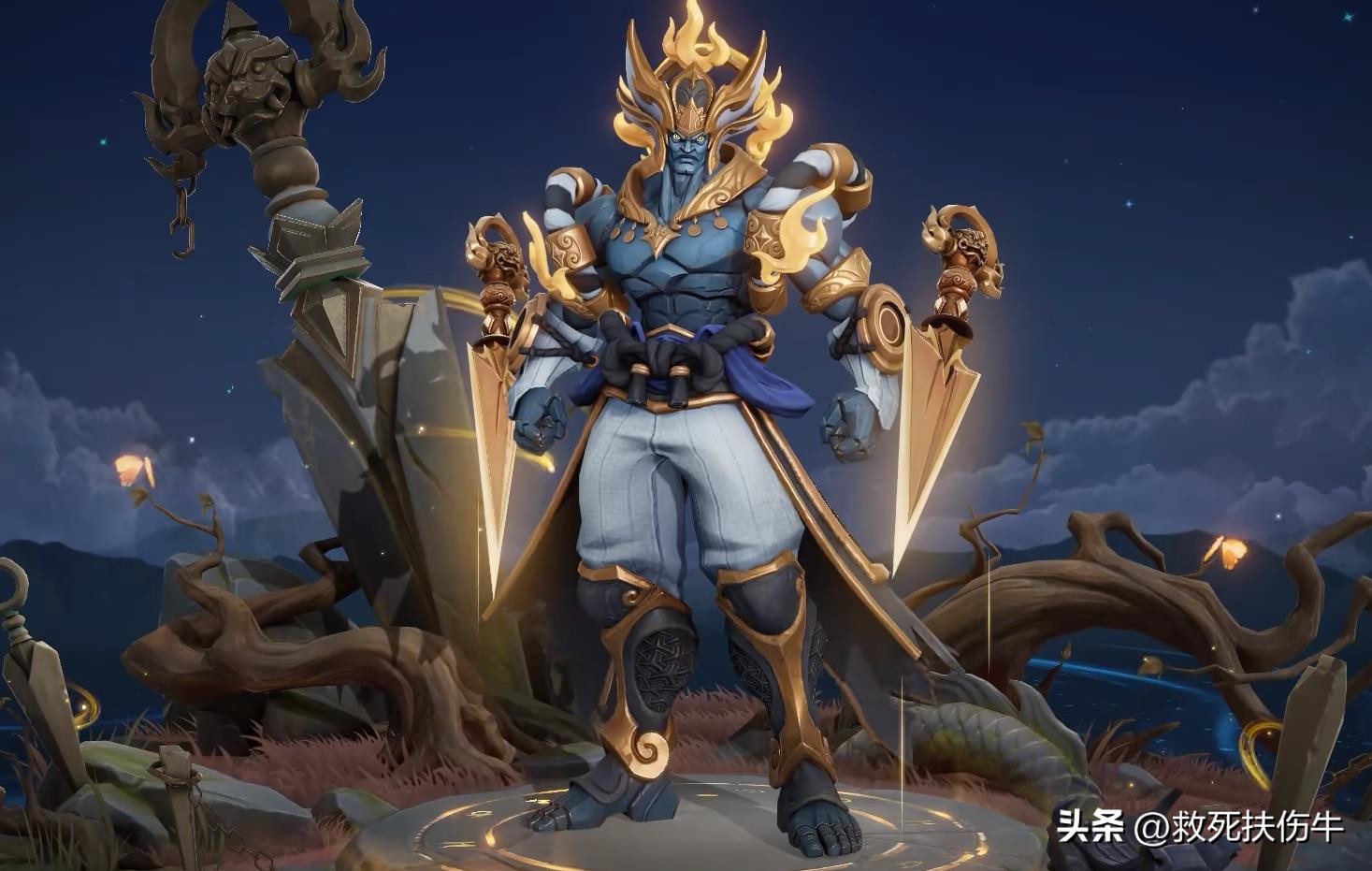 墨子皮肤降魔,墨子降魔皮肤特效