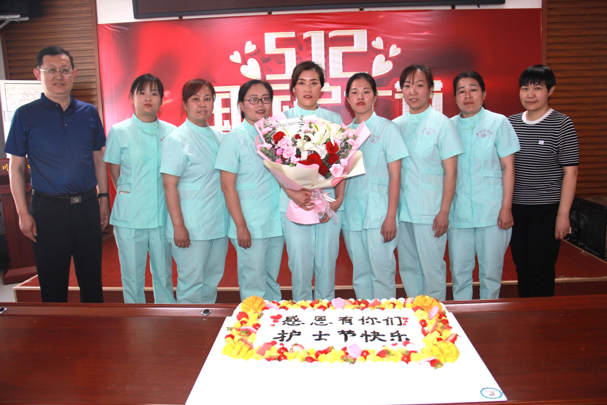 感恩有你，致敬天使——淄川区罗村卫生院举行护士节庆祝活动