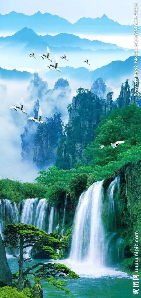 山水姓氏壁纸图片大全,美丽山水手机壁纸高清大图欣赏