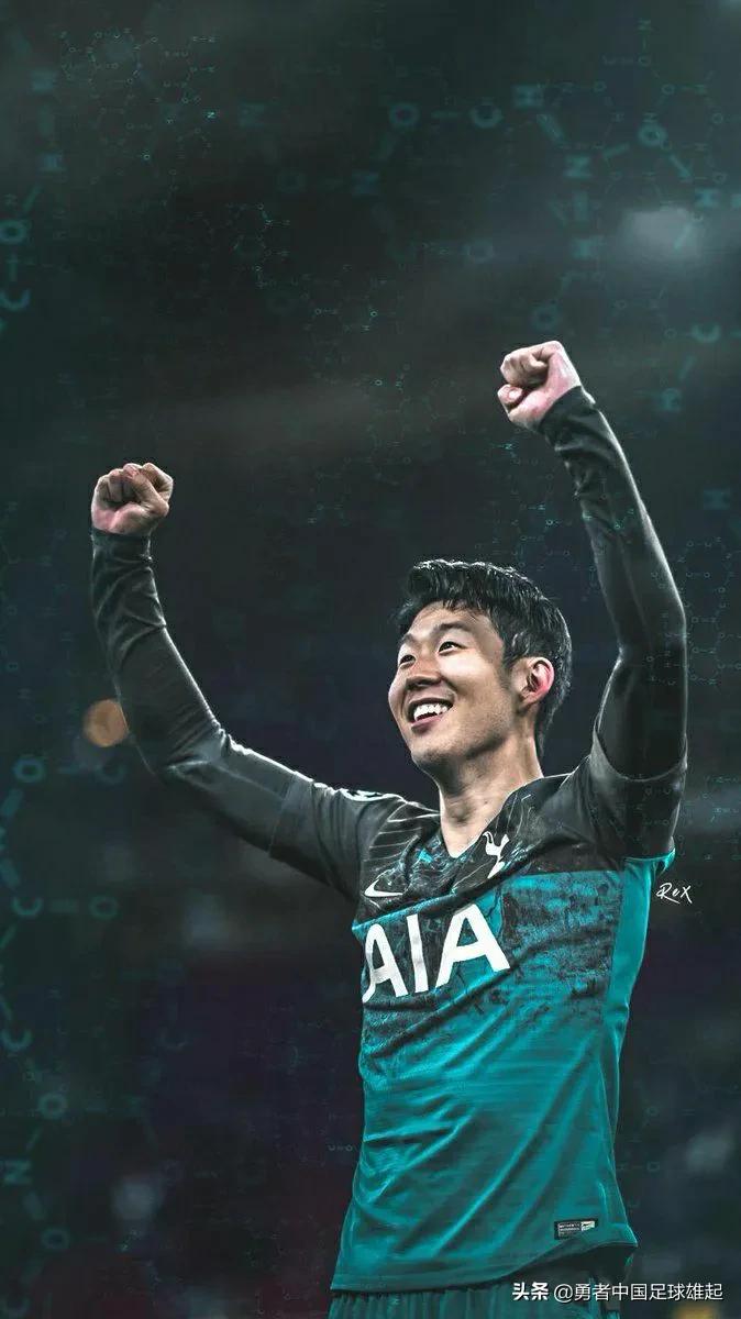 足球壁纸孙兴慜,足球励志壁纸图片孙兴慜