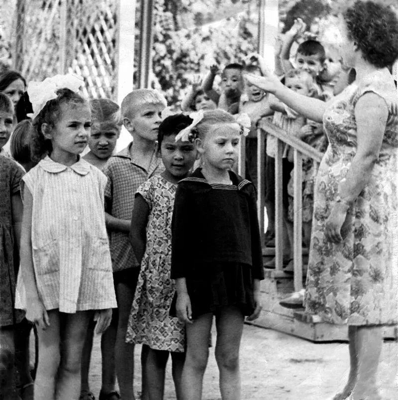 老照片里的苏联,二战苏联儿童老照片