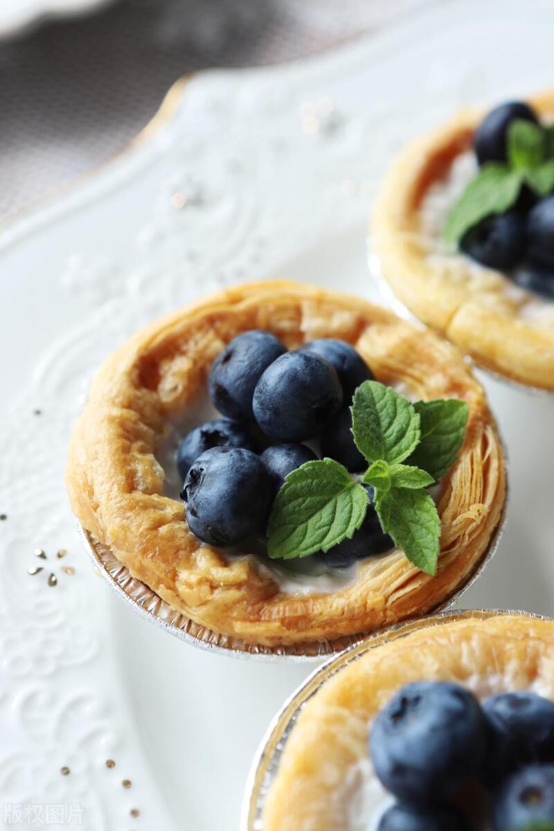 泰国蓝莓甜品制作简单又好吃,关于蓝莓的甜品教程