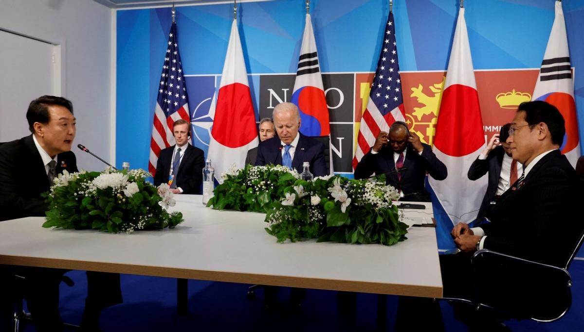 岸田访日对地区局势及中国的影响,日韩关系为何突然缓和