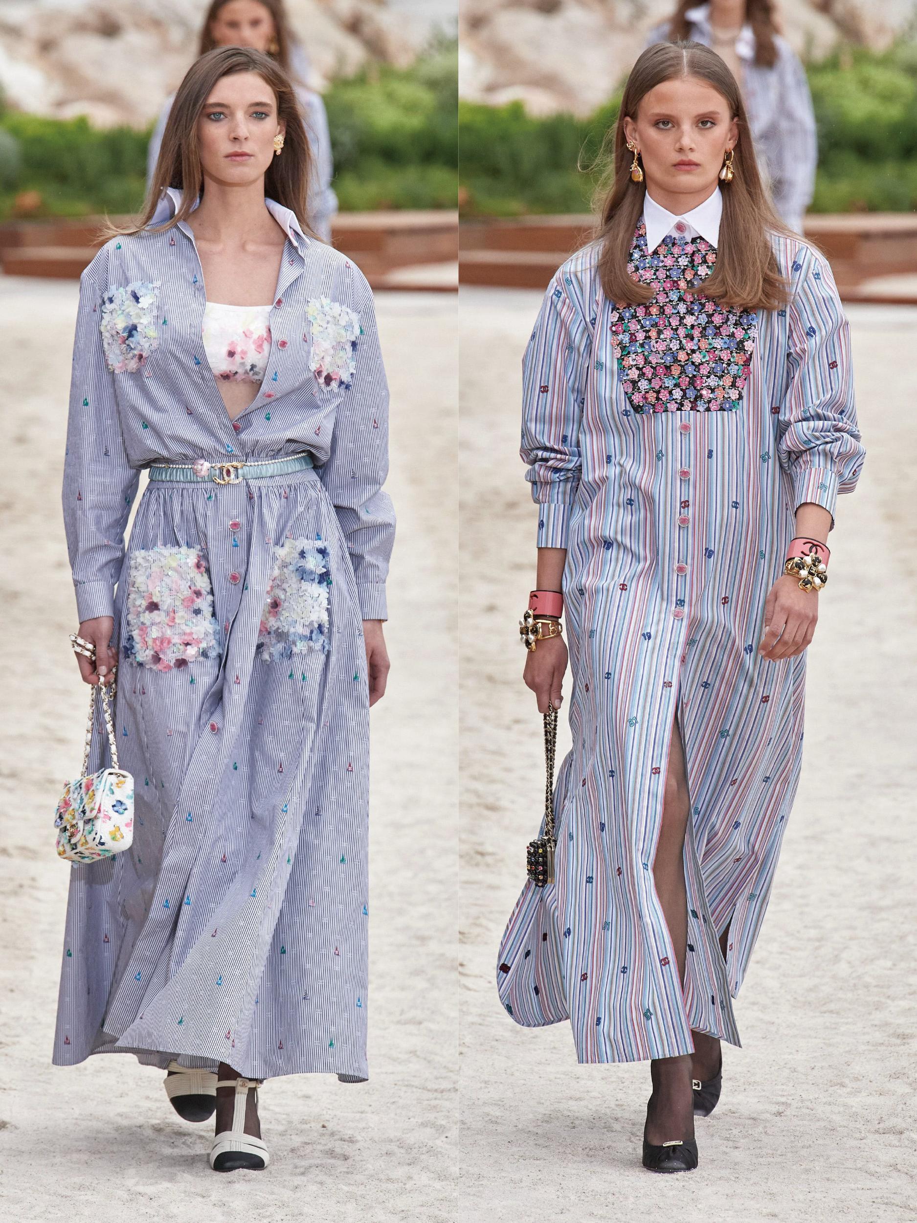 chanel2023春夏高定秀场,秀场chanel2020autumn